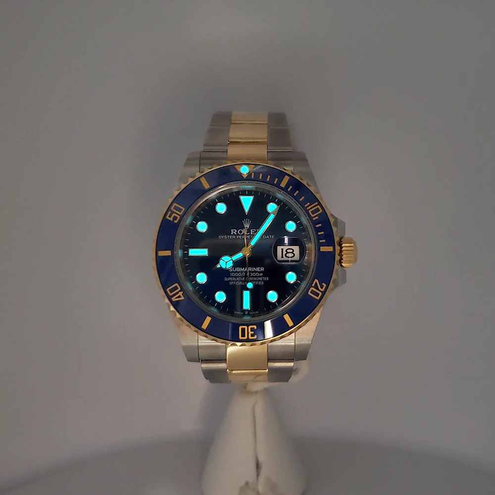 2023 Rolex Submariner Date 41mm Blue Dial 2-tone Yellow Gold/Steel Oyster Watch 126613LB Box/Papers/Tag - Image 8