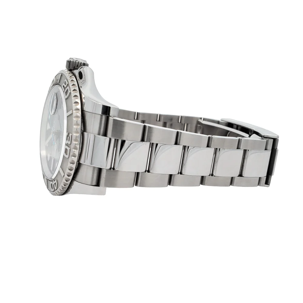 2023 Rolex Yacht-Master 40MM Rhodium Dial Platinum/Steel Watch 126622 Box Papers - Image 4