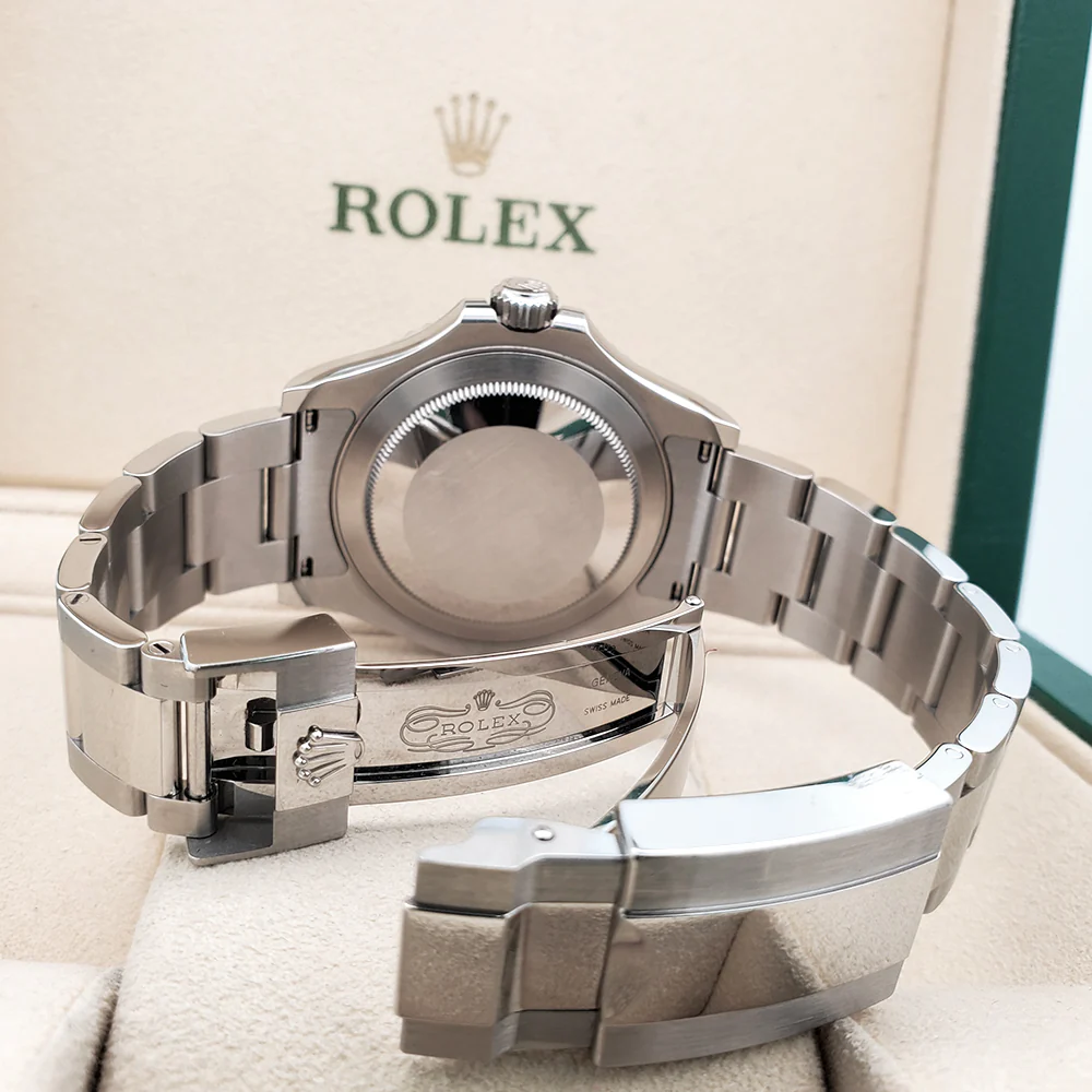 2023 Rolex Yacht-Master 40mm Rhodium Platinum/Steel Watch 126622 Box Papers - Image 6