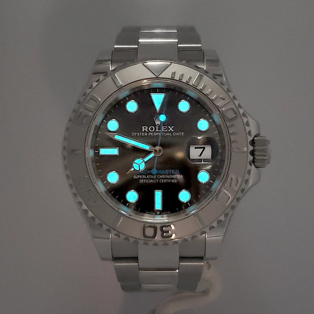 2023 Rolex Yacht-Master 40mm Rhodium Platinum/Steel Watch 126622 Box Papers Tag - Image 8