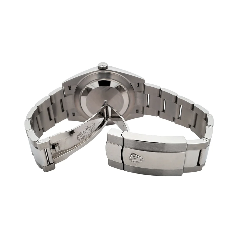 2024 Rolex Datejust 41 126300 White Index Steel Oyster Watch Box Papers - Image 6