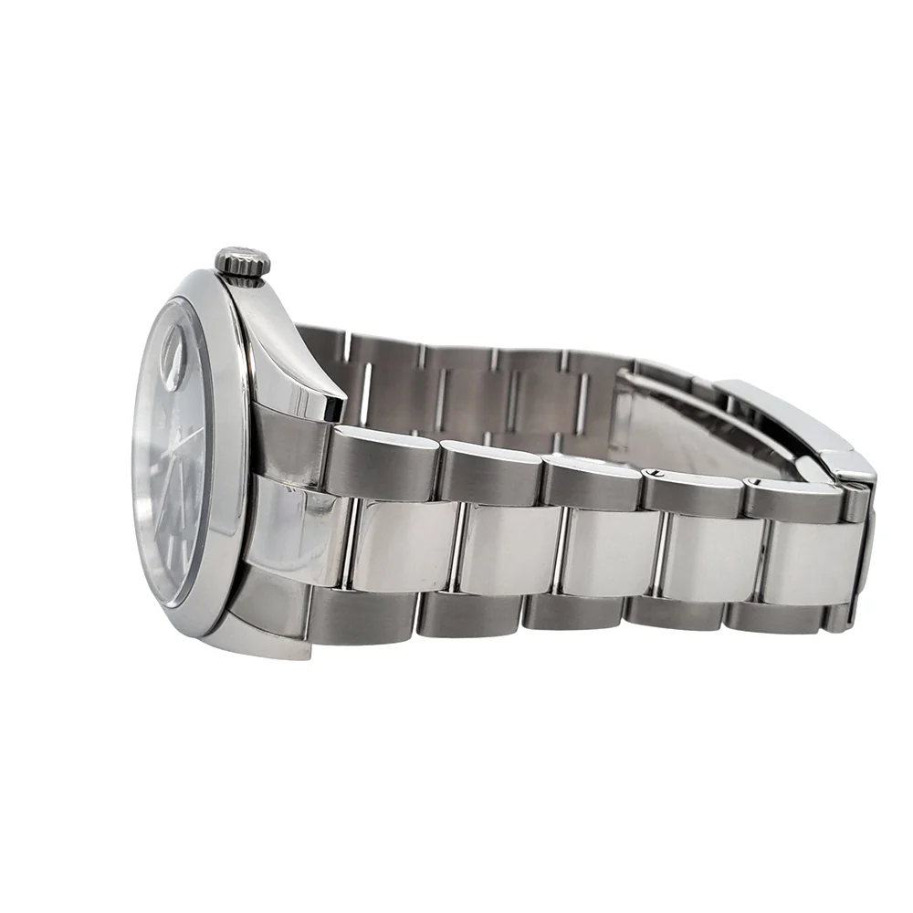 2024 Rolex Datejust 41 Blue Index Dial Oyster Steel Watch 126300 Box Papers - Image 4