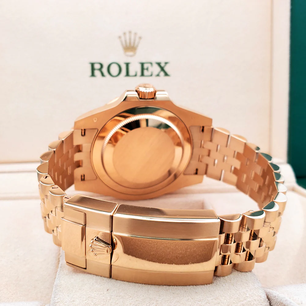 2024 Rolex GMT-Master II Bruce Wayne 18K Yellow Gold 40mm Jubilee Watch 126718 Box Papers - Image 5