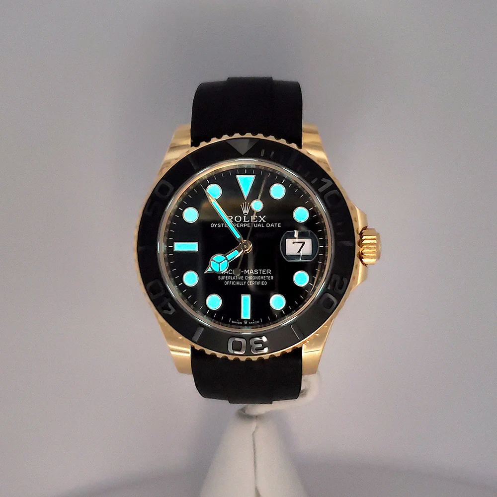 2024 Rolex Yacht-Master 42mm 226658 Oysterflex Strap Yellow Gold Watch Box/Papers/Tag - Image 8