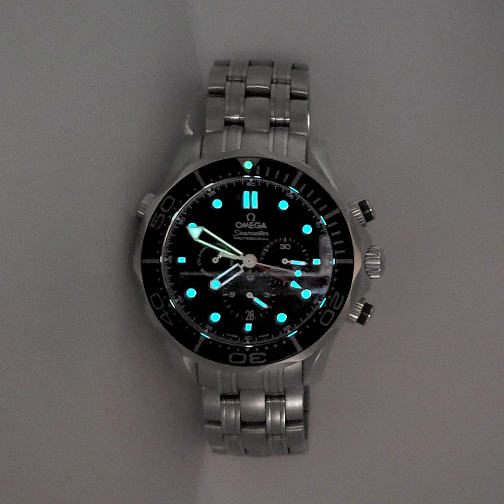 2025 Omega Seamaster Diver GMT Steel Mens 44mm Watch 212.30.44.52.01.001 Box Papers - Image 10