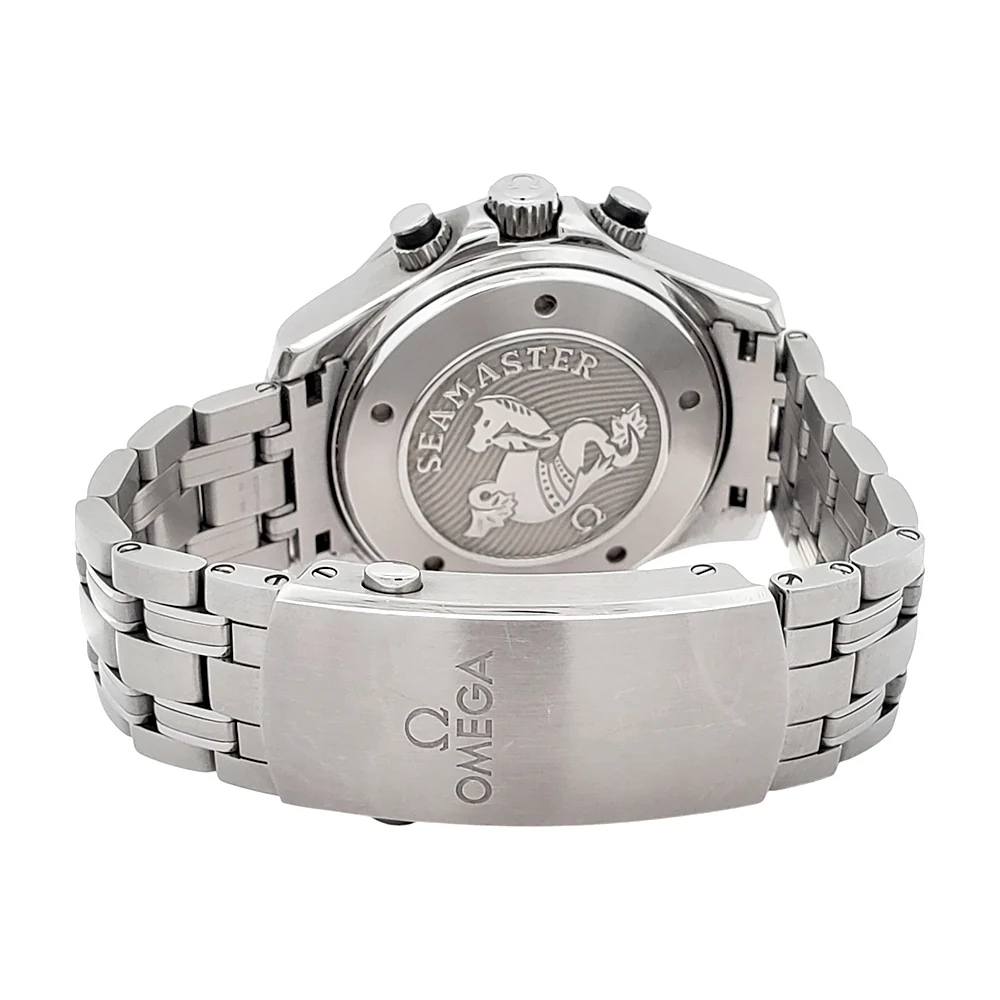 2025 Omega Seamaster Diver GMT Steel Mens 44mm Watch 212.30.44.52.01.001 Box Papers - Image 8