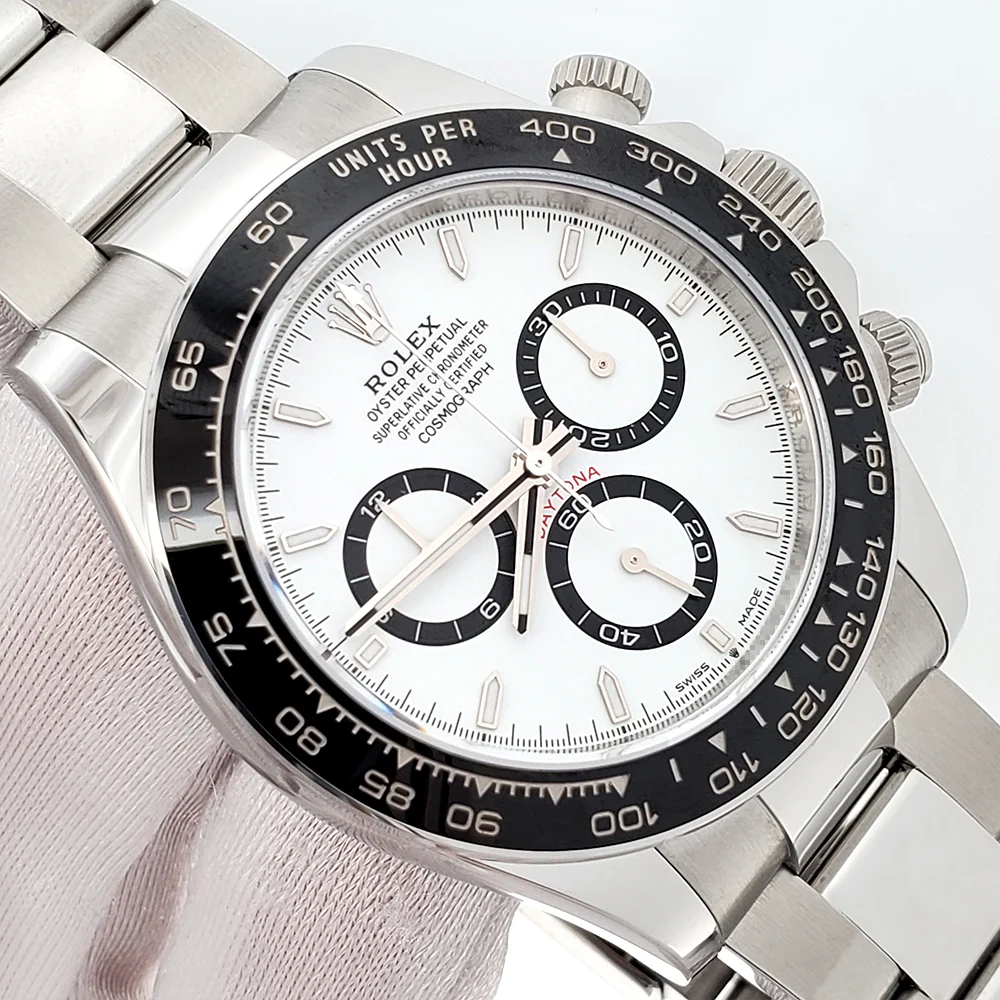 2025 Rolex Cosmograph Daytona 126500LN Steel White Panda Dial Box Papers - Image 2