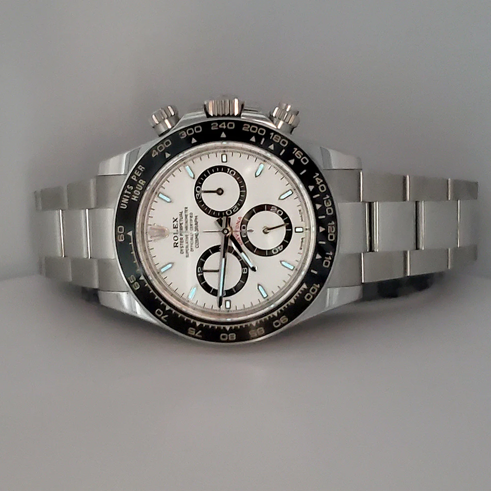 2025 Rolex Cosmograph Daytona 126500LN Steel White Panda Dial Box Papers - Image 8