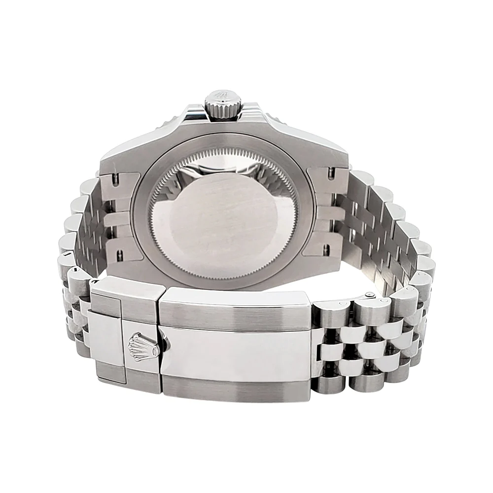 2025 Rolex GMT Master II Black Gray Bruce Wayne Jubilee Steel 40mm Watch 126710GRNR Box Papers - Image 6