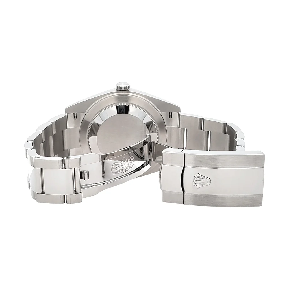 2025 Unworn Rolex Datejust 41 126300 Silver Index Steel Oyster Watch Box/Papers/Tag - Image 7
