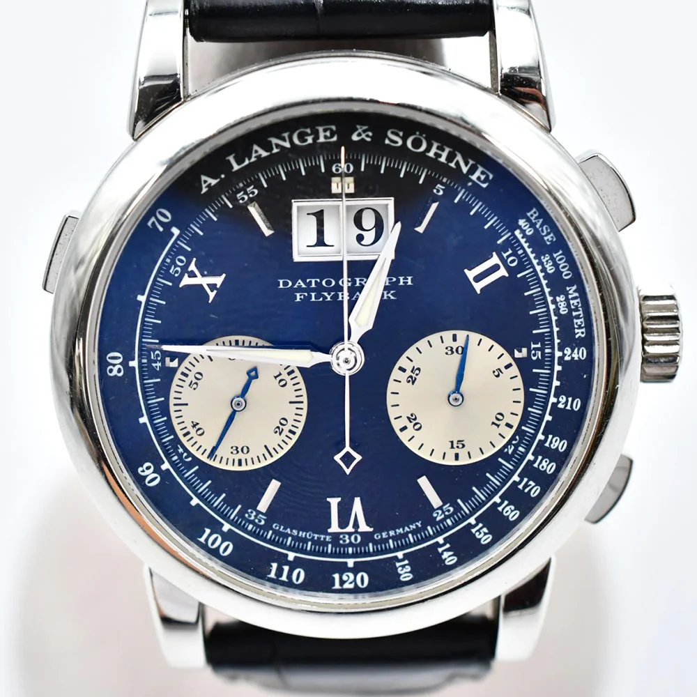 A. Lange & Söhne Datograph Flyback 403.035 39mm Platinum Black Dial