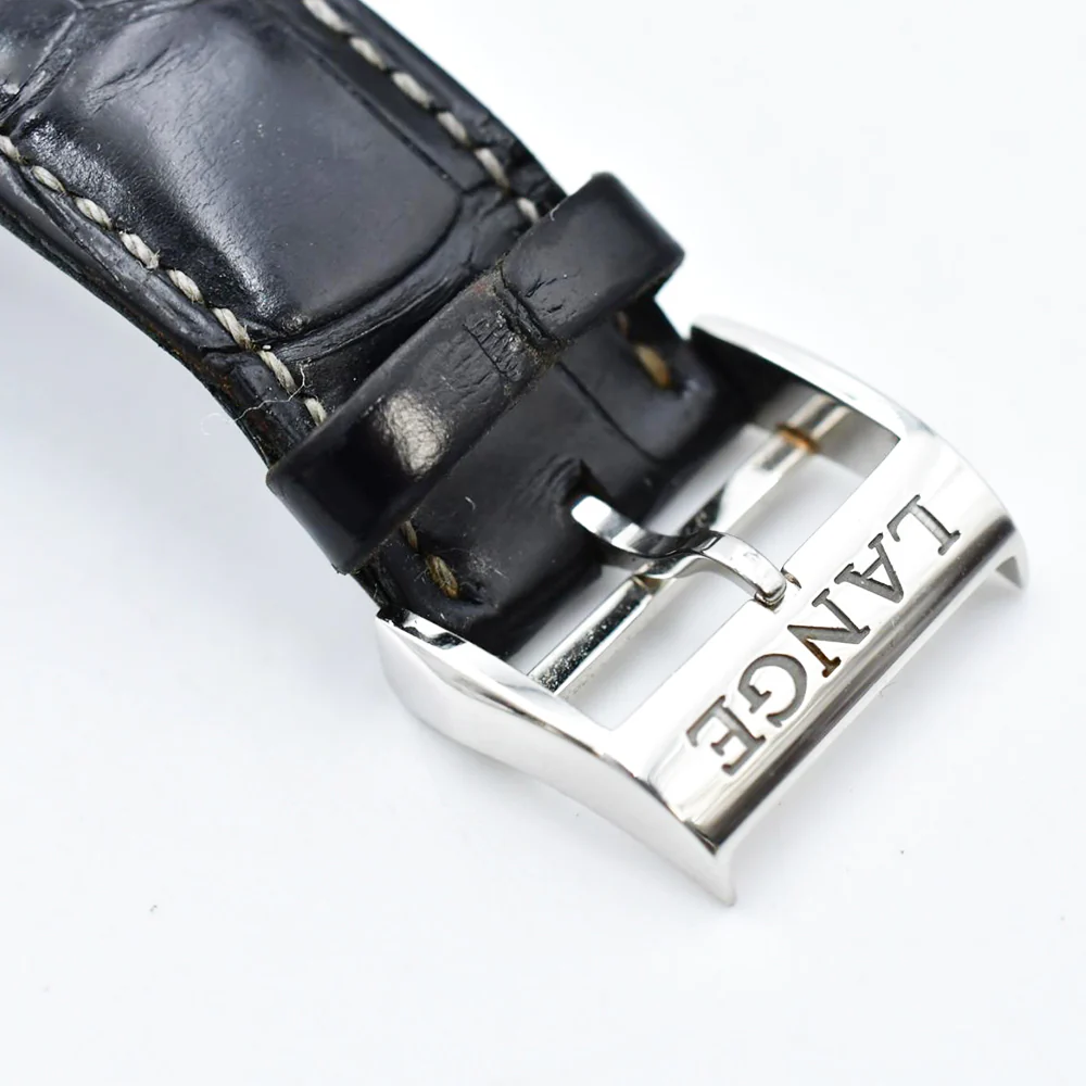 A. Lange & Söhne Datograph Flyback 403.035 39mm Platinum Black Dial - Image 8