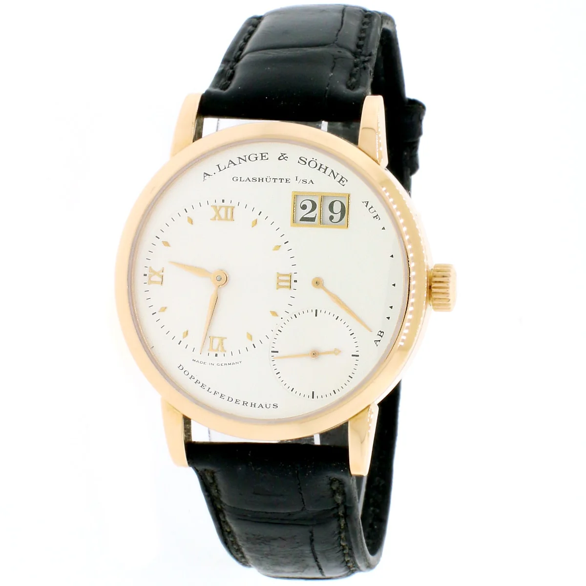A. Lange & Söhne Lange 1 Watch 101.032 Glashutte Manual Winding