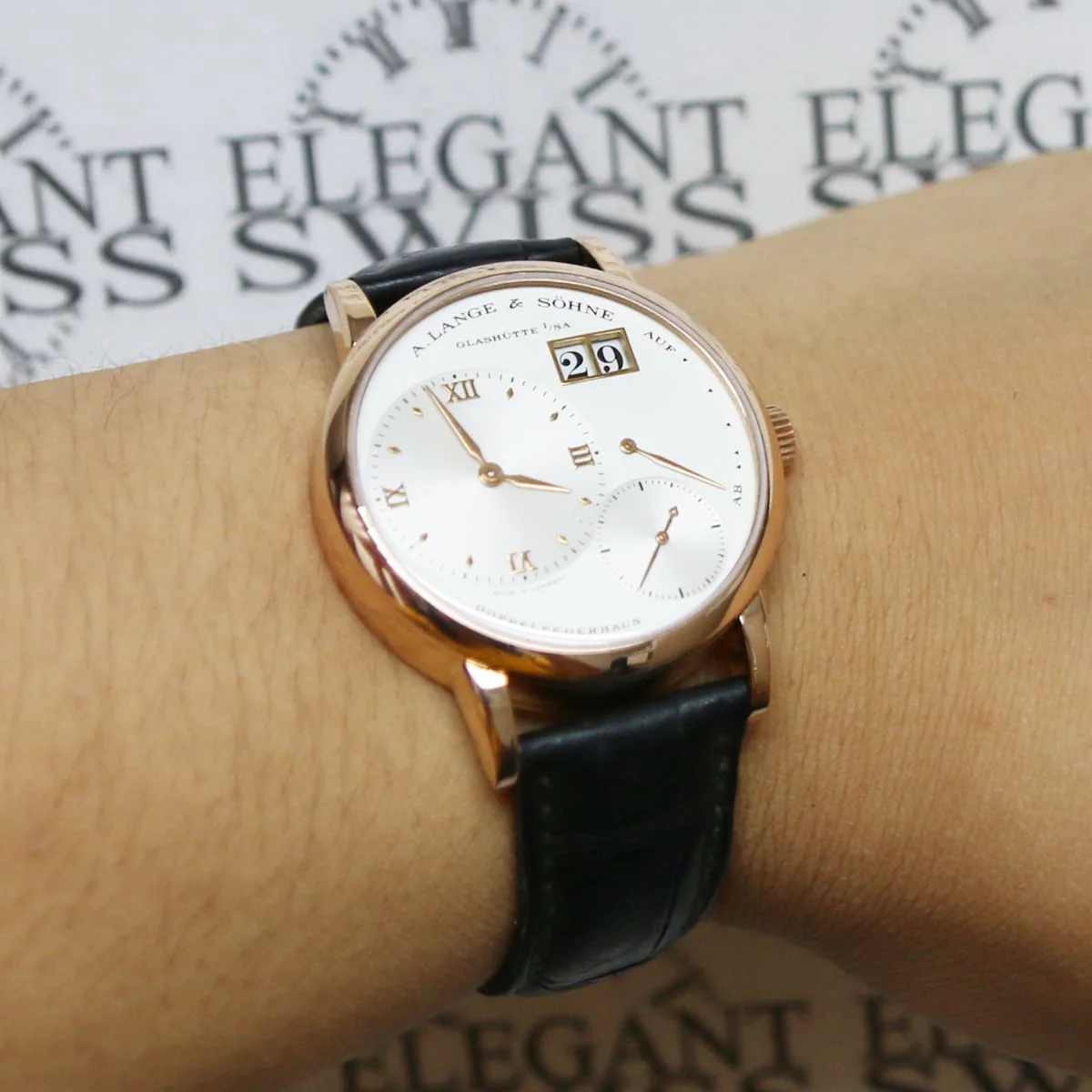 A. Lange & Söhne Lange 1 Watch 101.032 Glashutte Manual Winding - Image 3