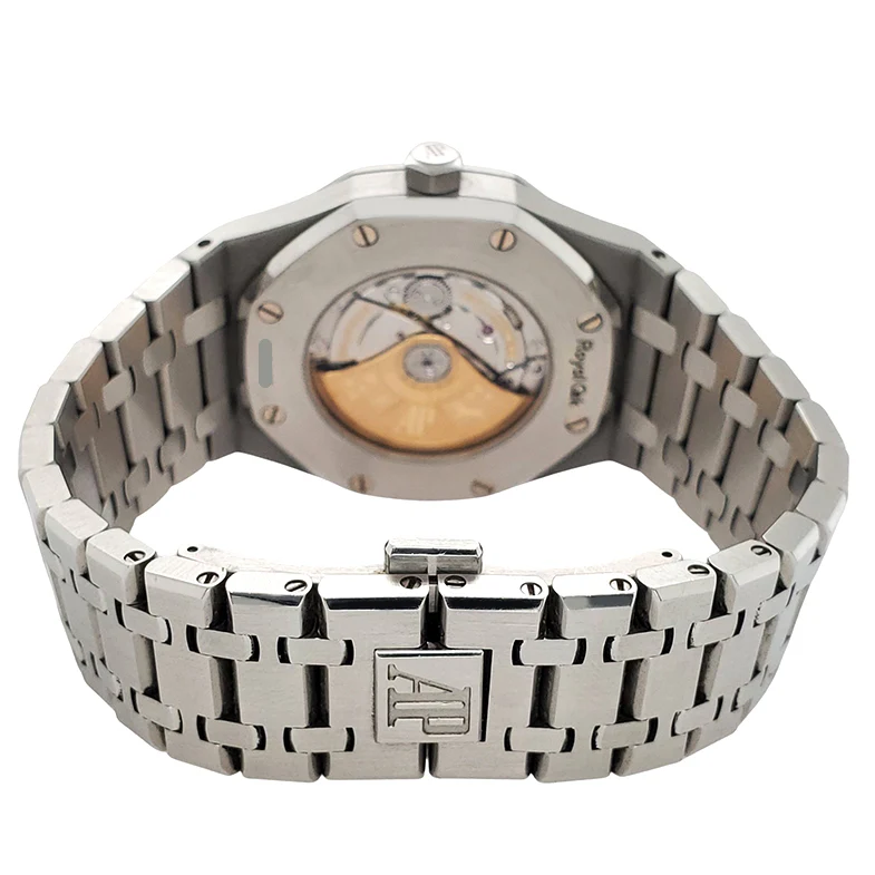Audemars Piguet Royal Oak 41mm Black Dial Stainless Steel Watch 15400ST.OO.1220ST.01 Box Papers - Image 4