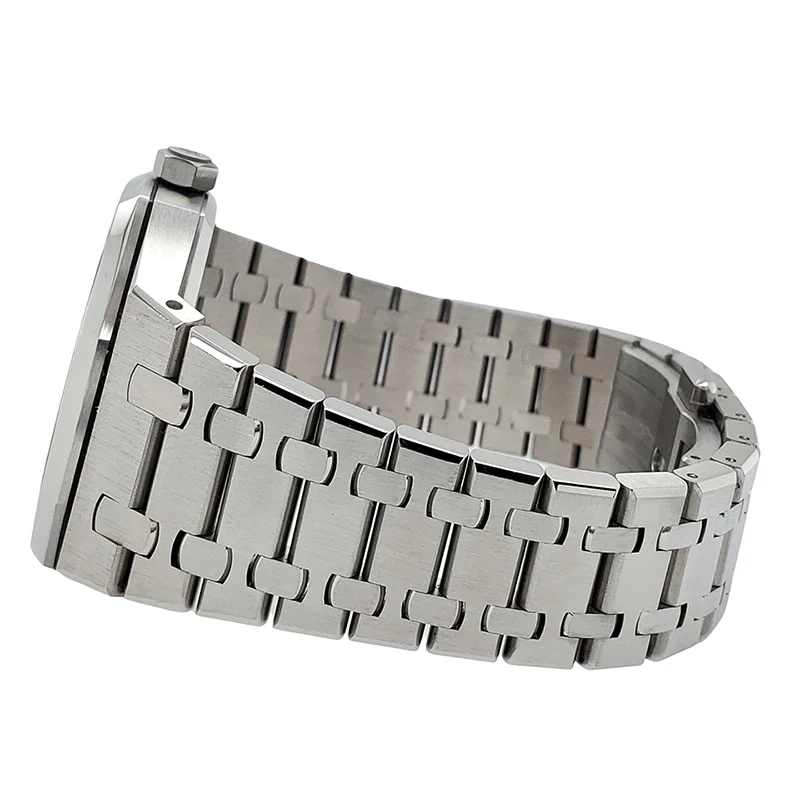 Audemars Piguet Royal Oak Silver Dial Stainless Steel Watch 15400ST.OO.1220ST.02 Box Papers - Image 3