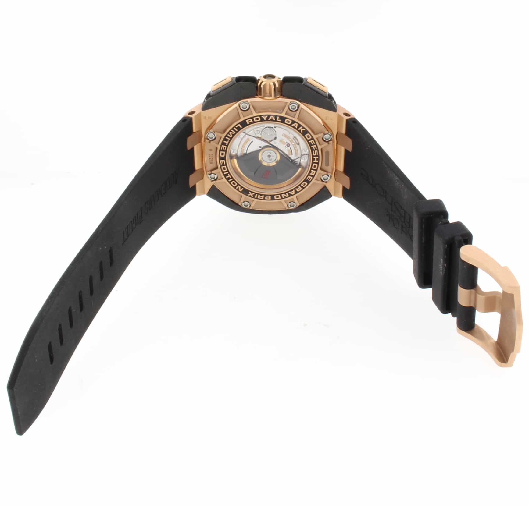 Audemars Piguet Grand Prix Royal Oak Offshore 18K Rose Gold Limited Edition Mens Watch 26290RO.OO.A001VE.01 - Image 6