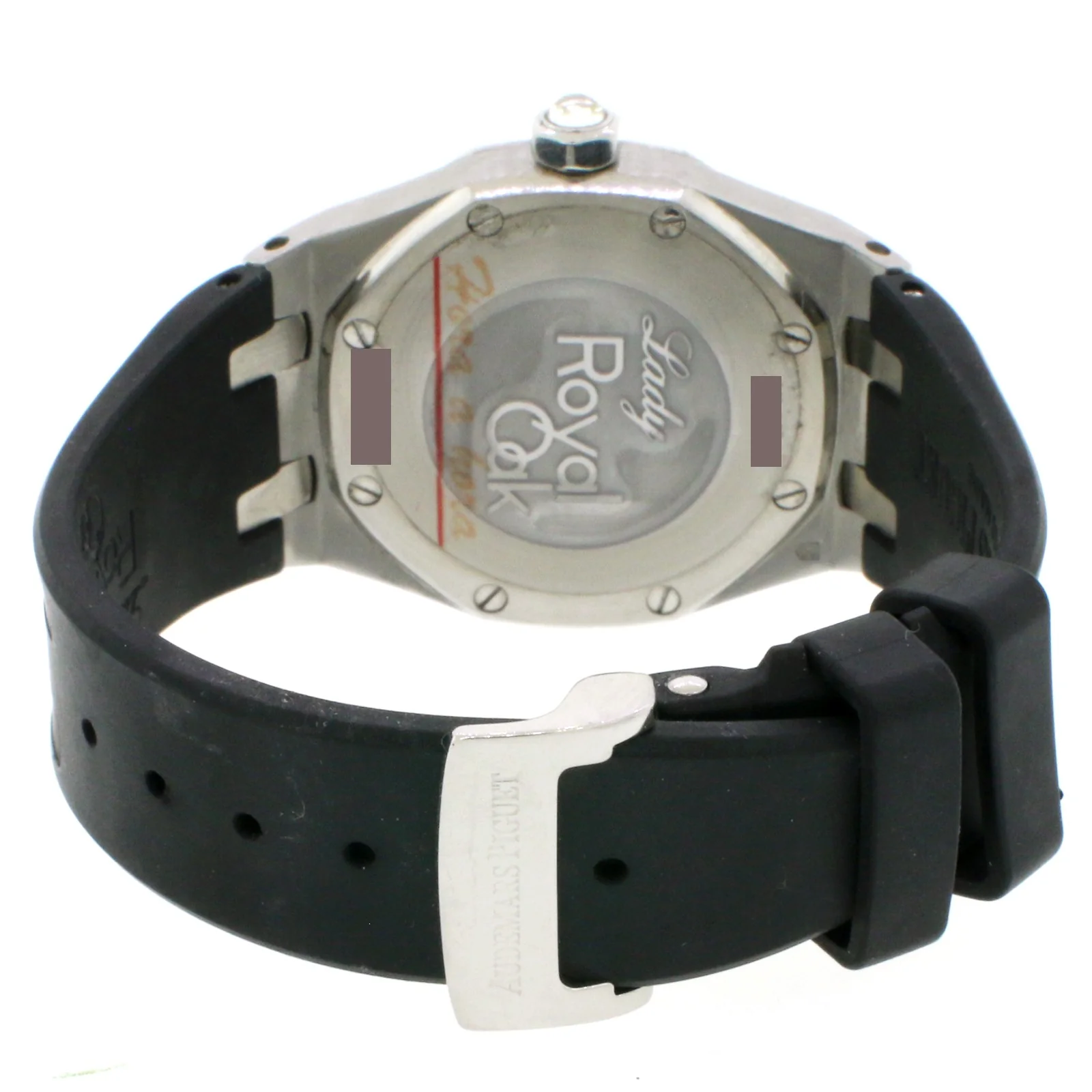 Audemars Piguet Lady Royal Oak Factory Diamond Bezel 33mm Black Dial Steel Watch 67601ST.ZZ.D002CR.01 - Image 3