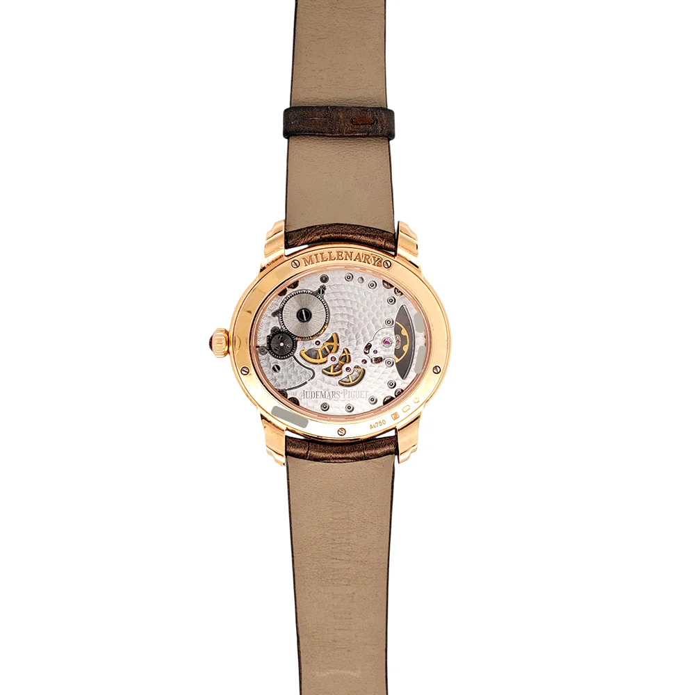 Audemars Piguet Millenary Rose Gold MOP Dial Diamond Ladies 39.5mm Watch 77247OR.ZZ.A812CR.01 - Image 6