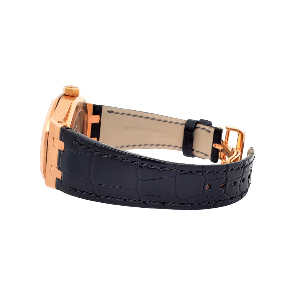 Audemars Piguet Rose Gold Royal Oak 37mm Watch 15450OR Box/Apr - Image 7