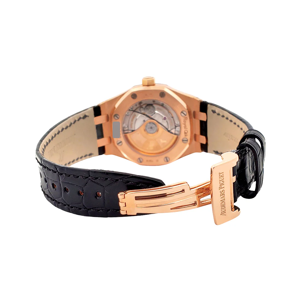 Audemars Piguet Rose Gold Royal Oak 37mm Watch 15450OR Box/Apr - Image 8