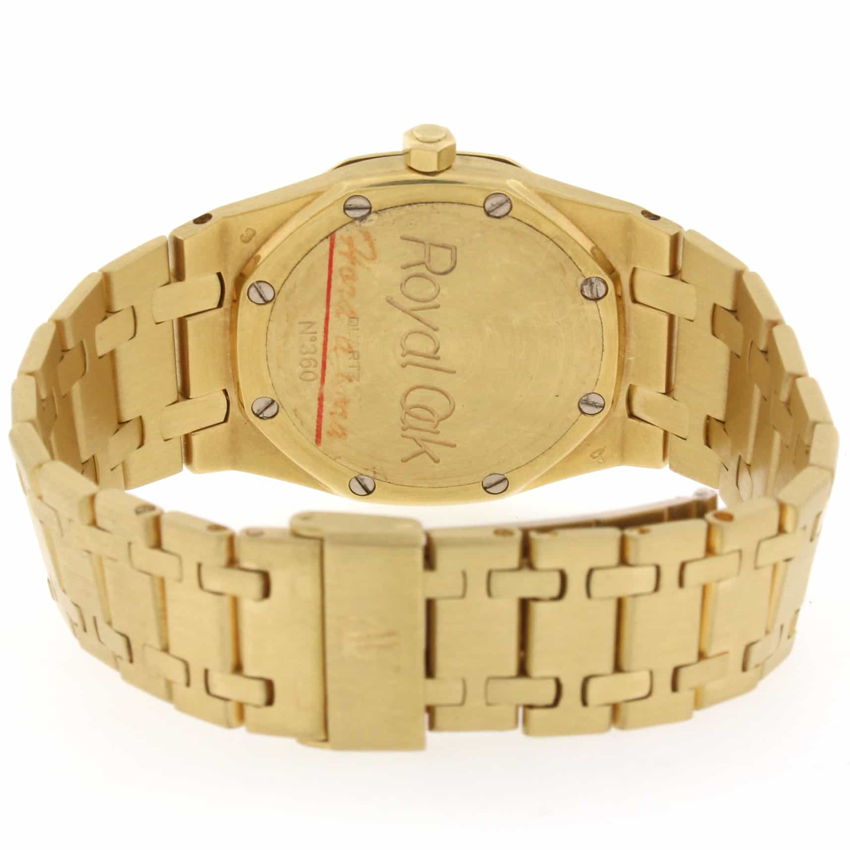 Audemars Piguet Royal Oak 18K Yellow Gold 33mm Grey Dial Watch C85080 - Image 3