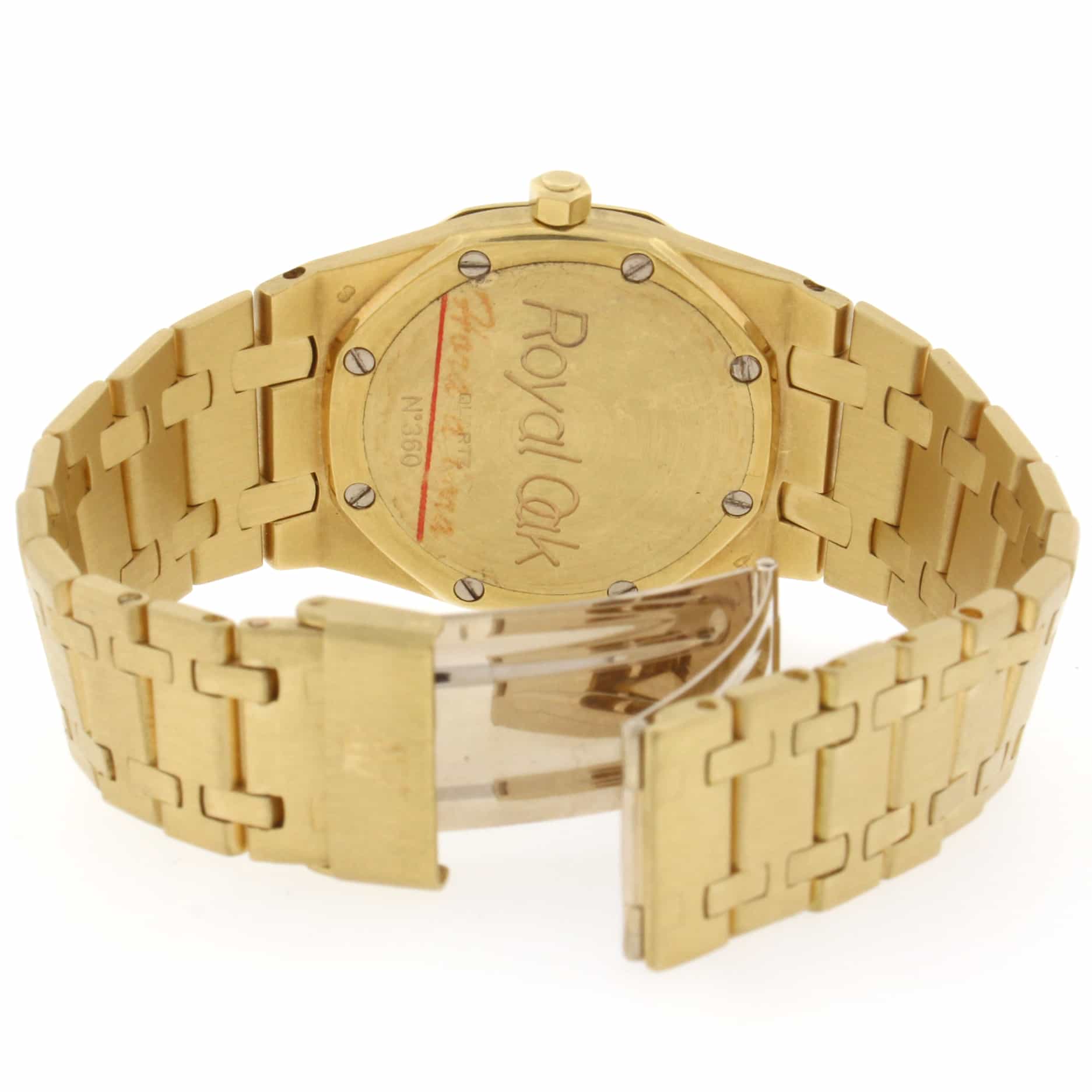 Audemars Piguet Royal Oak 18K Yellow Gold 33mm Grey Dial Watch C85080 - Image 4