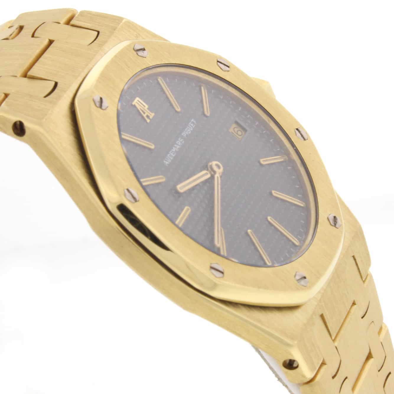 Audemars Piguet Royal Oak 18K Yellow Gold 33mm Grey Dial Watch C85080 - Image 8