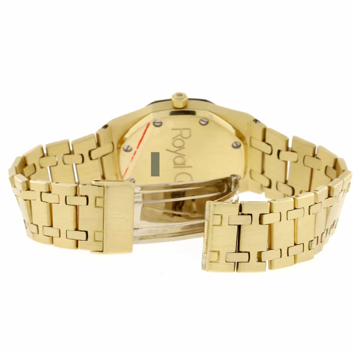 Audemars Piguet Royal Oak 18K Yellow Gold Original Grey Dial 35mm Automatic Watch - Image 4
