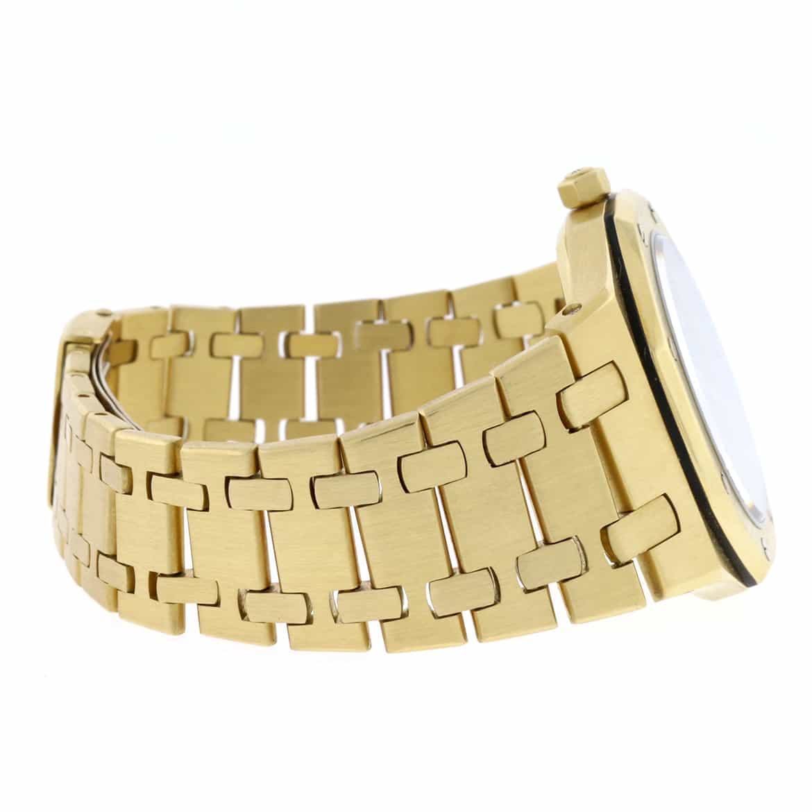 Audemars Piguet Royal Oak 18K Yellow Gold Original Grey Dial 35mm Automatic Watch - Image 5