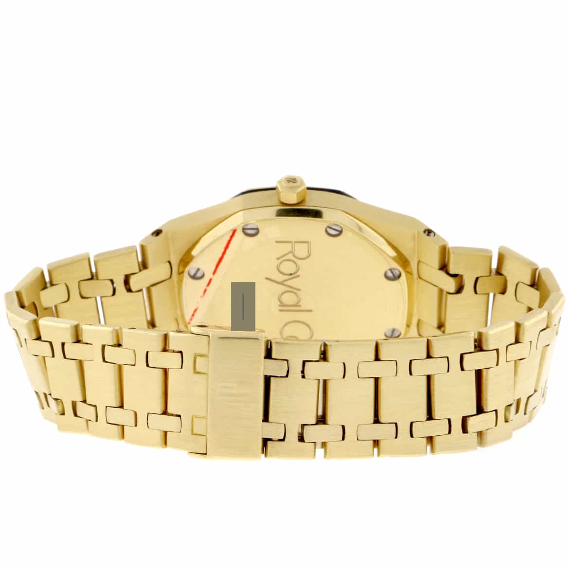 Audemars Piguet Royal Oak 18K Yellow Gold Original Grey Dial 35mm Automatic Watch - Image 6