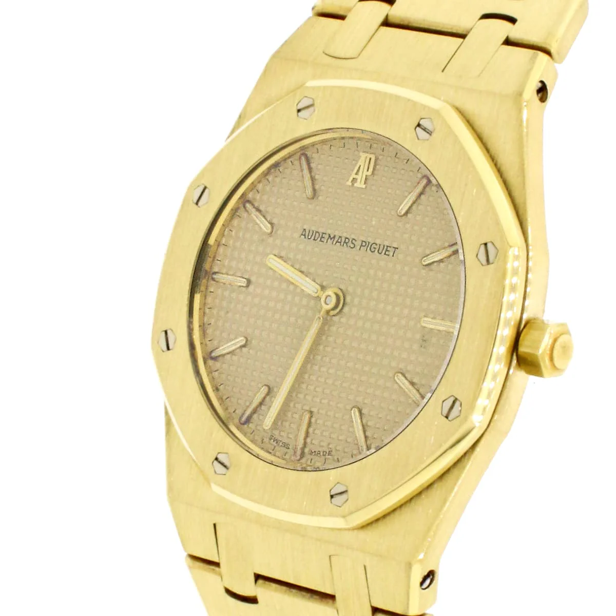 Audemars Piguet Royal Oak 18K Yellow Gold Quartz 33mm Watch - Image 4