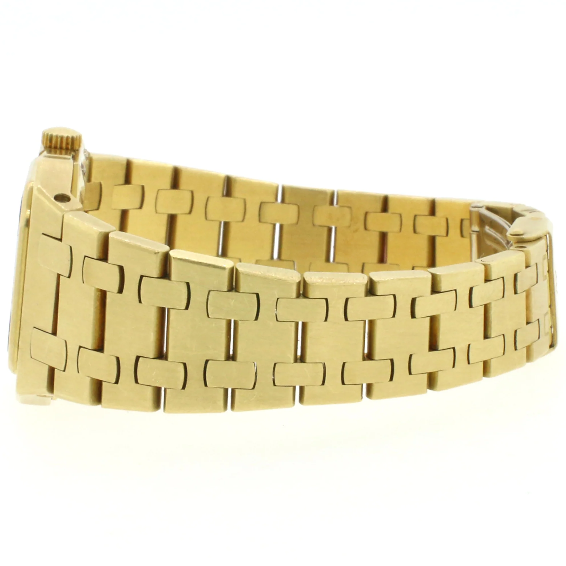 Audemars Piguet Royal Oak 18k Yellow Gold Rectangular Vintage Quartz Ladies Watch - Image 3