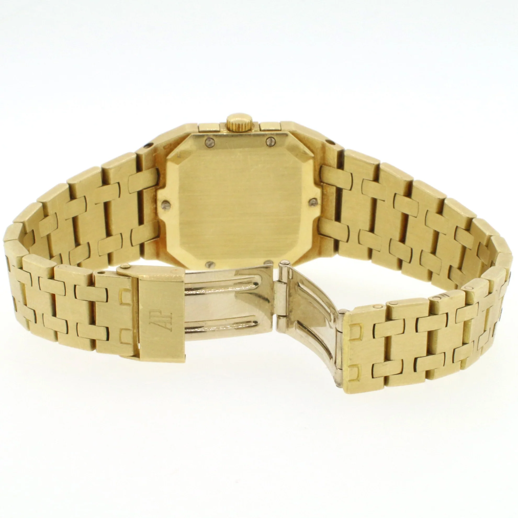Audemars Piguet Royal Oak 18k Yellow Gold Rectangular Vintage Quartz Ladies Watch - Image 5