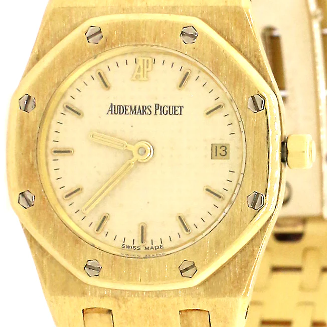 Audemars Piguet Royal Oak 25mm 18K Yellow Gold Watch - Image 2