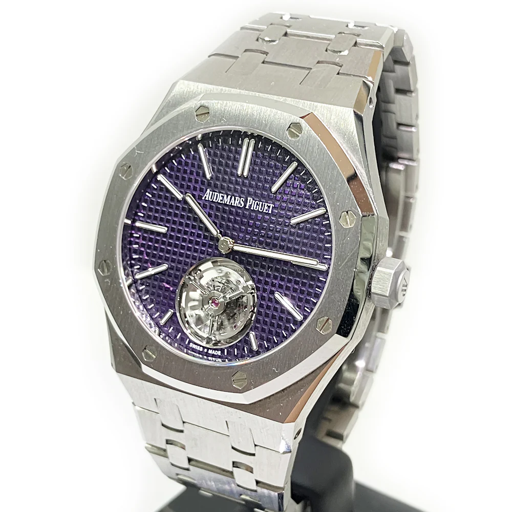 Audemars Piguet Royal Oak 26660ST.OO.1356ST.01 Flying Tourbillon Extra-Thin "50th Anniversary" Steel 37mm - Image 3