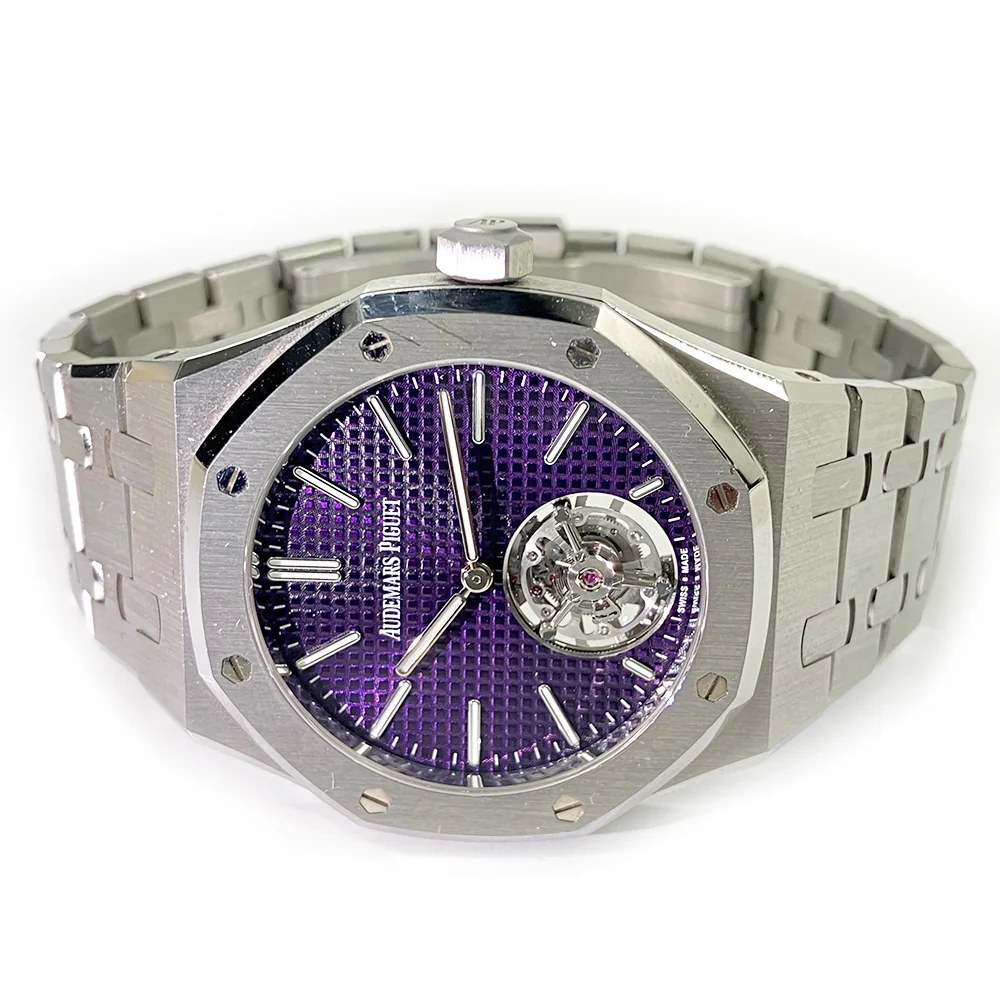 Audemars Piguet Royal Oak 26660ST.OO.1356ST.01 Flying Tourbillon Extra-Thin "50th Anniversary" Steel 37mm - Image 4