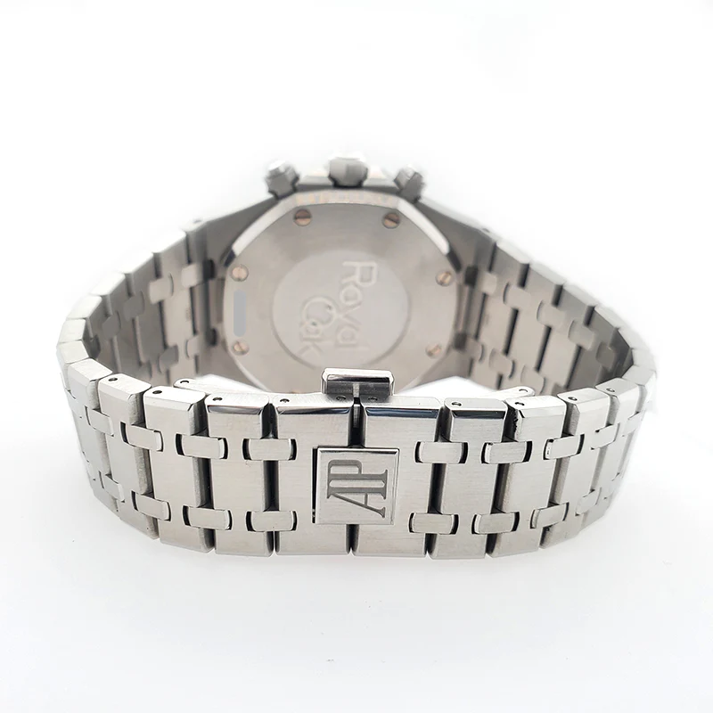 Audemars Piguet Royal Oak 41mm Chronograph Blue Dial Steel Watch 26331ST.OO.1220ST.01 Box Papers - Image 3