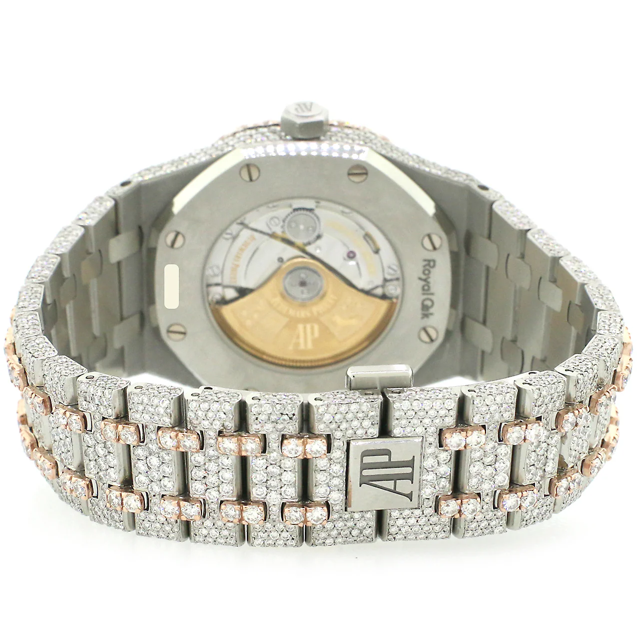 Audemars Piguet Royal Oak 41mm Iced Out 21.5Ct Diamond Watch 15500ST.OO.1220ST.04 - Image 5