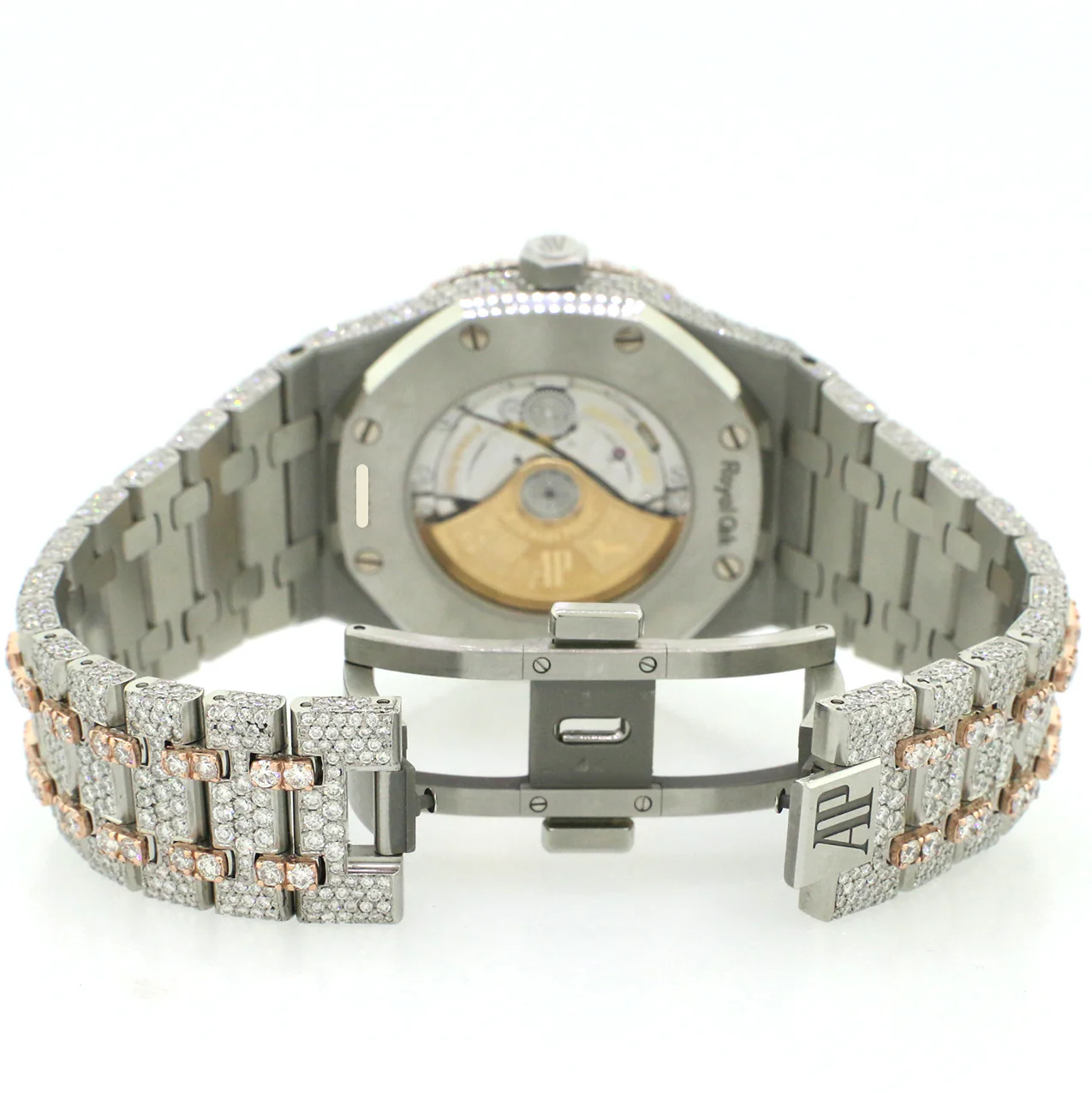 Audemars Piguet Royal Oak 41mm Iced Out 21.5Ct Diamond Watch 15500ST.OO.1220ST.04 - Image 6