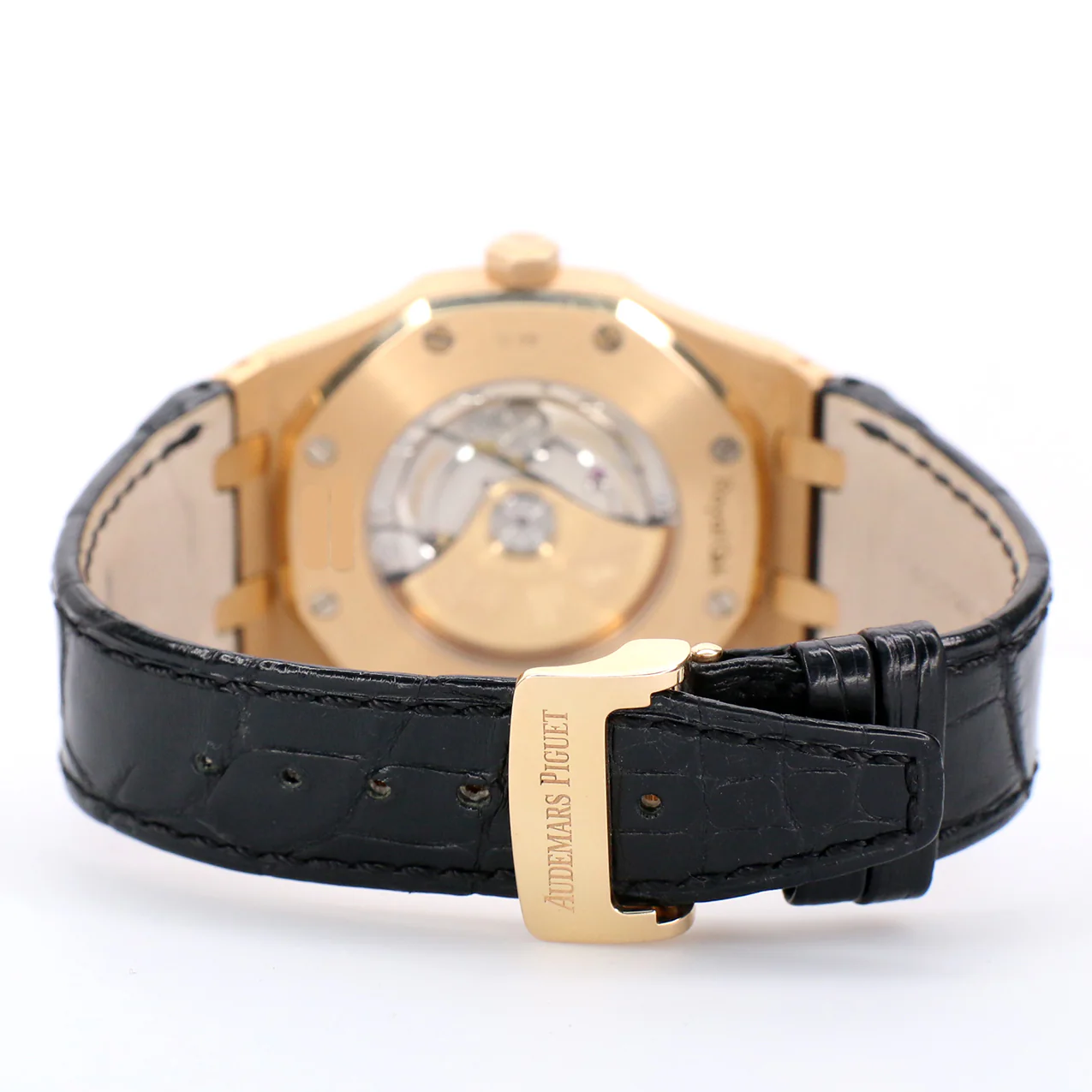 Audemars Piguet Royal Oak 41mm Rose Gold Watch/Black Dial/Box/Papers/15400OR.OO.D002CR.01 - Image 5
