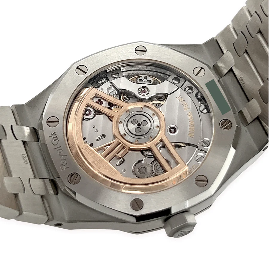 Audemars Piguet Royal Oak 41mm Silver Dial Steel Watch 15500ST Box Papers - Image 6
