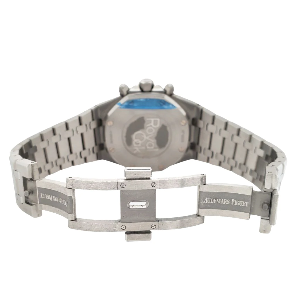 Audemars Piguet Royal Oak Chronograph 41mm Black Dial Stainless Steel Watch 26320ST.OO.1220ST.01 Box Papers - Image 6