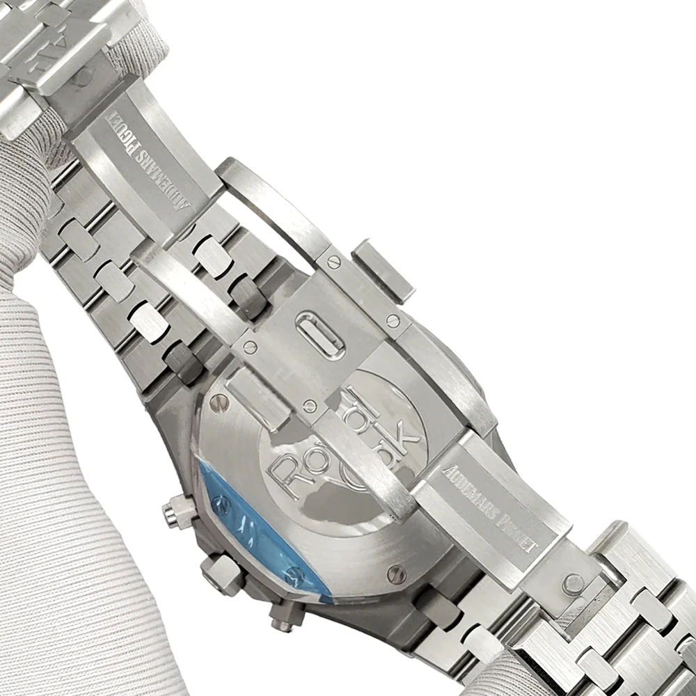 Audemars Piguet Royal Oak Chronograph 41mm Black Dial Stainless Steel Watch 26320ST.OO.1220ST.01 Box Papers - Image 7