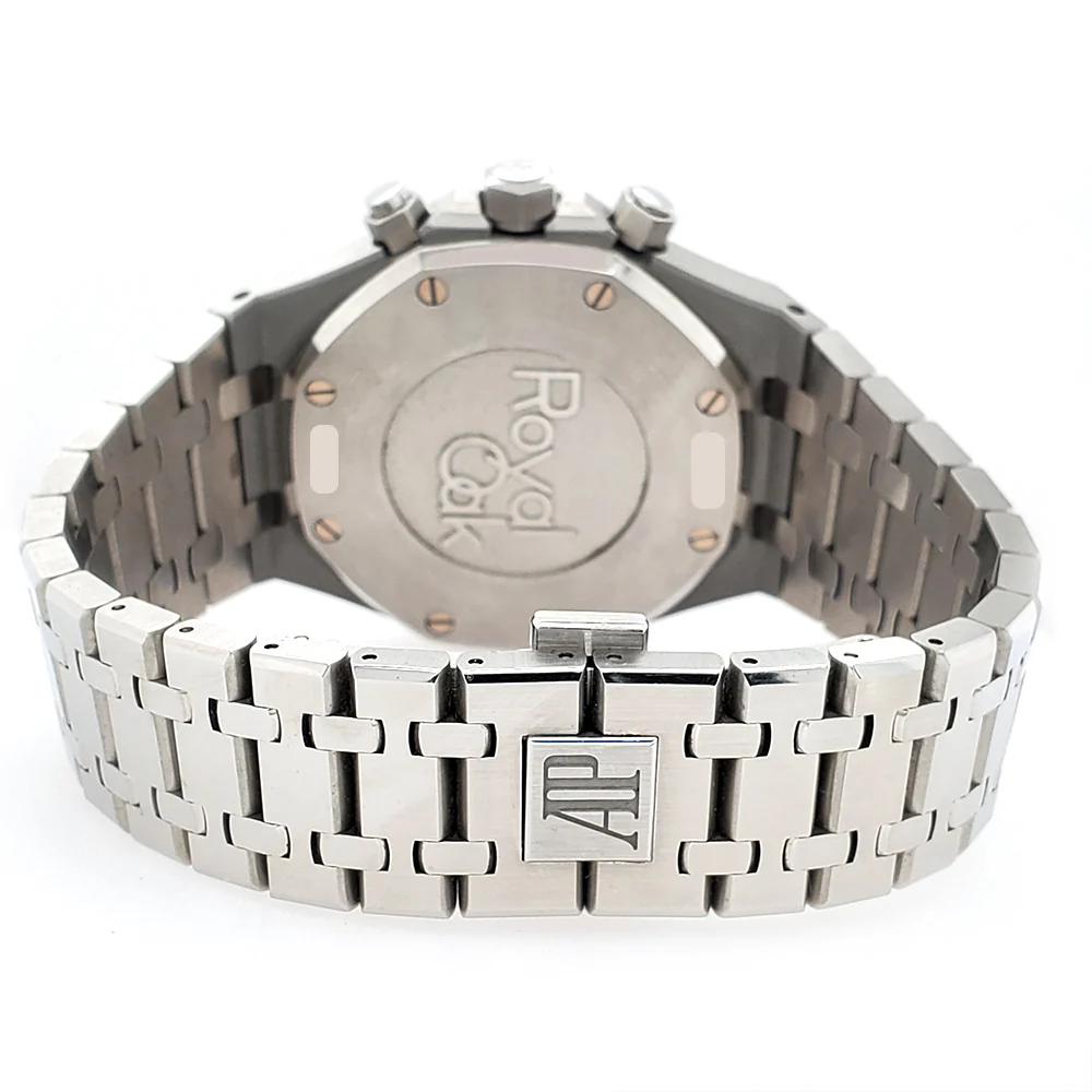 Audemars Piguet Royal Oak Chronograph 41mm Black Dial Stainless Steel Watch 26320ST.OO.1220ST.01 Box Papers - Image 4