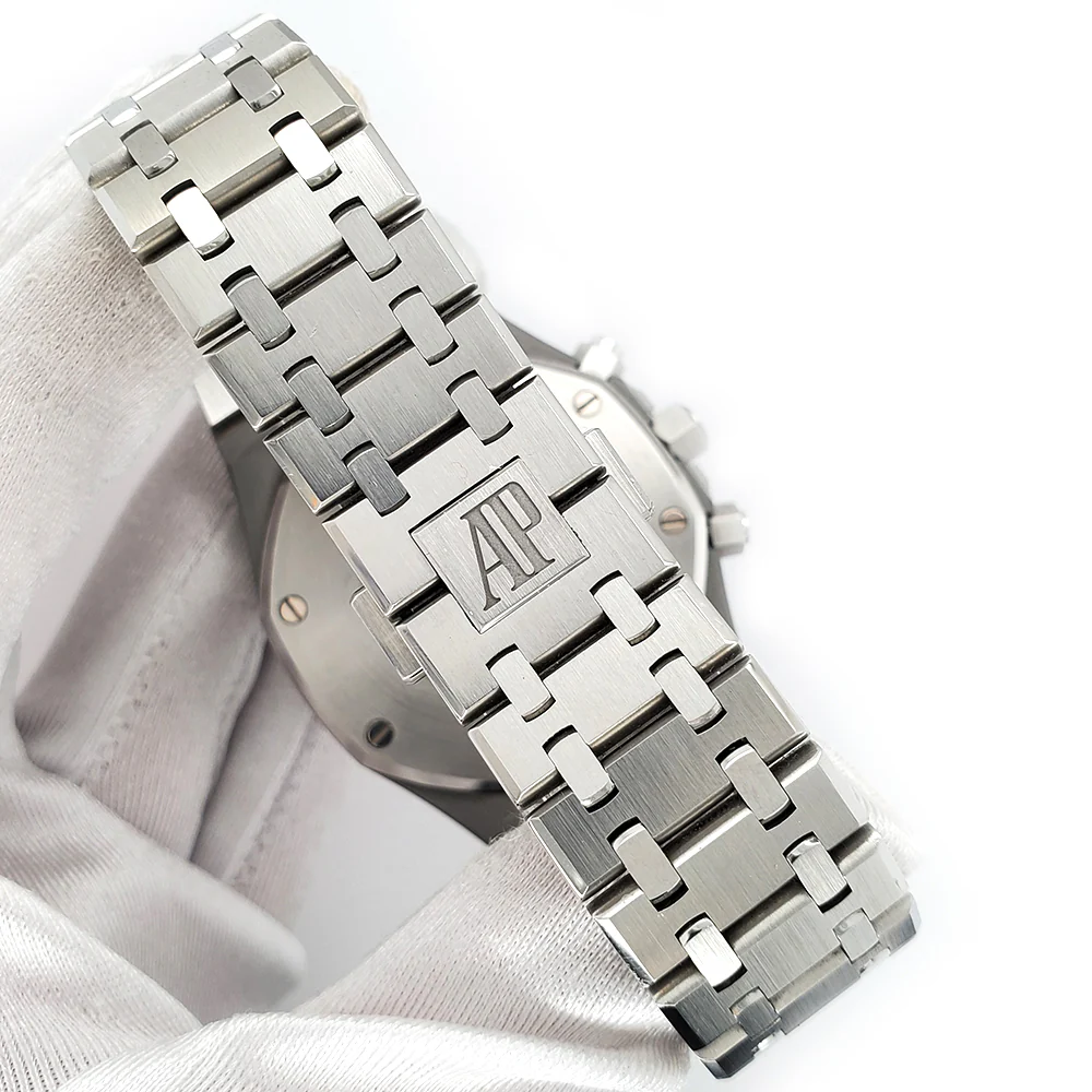 Audemars Piguet Royal Oak Chronograph 41mm Black Dial Stainless Steel Watch 26320ST.OO.1220ST.01 Box Papers - Image 5