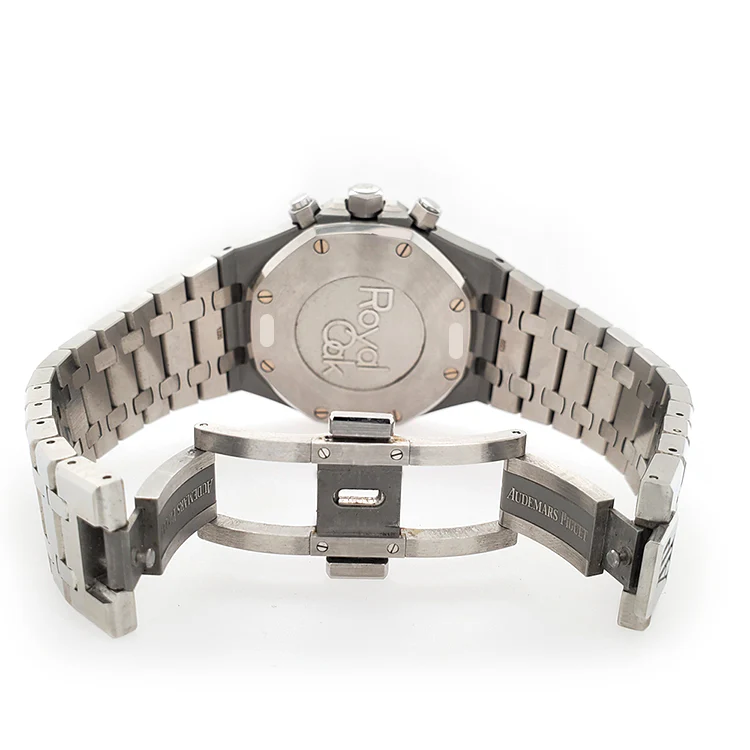 Audemars Piguet Royal Oak Chronograph 41mm Black Dial Stainless Steel Watch 26320ST.OO.1220ST.01 Box Papers - Image 6