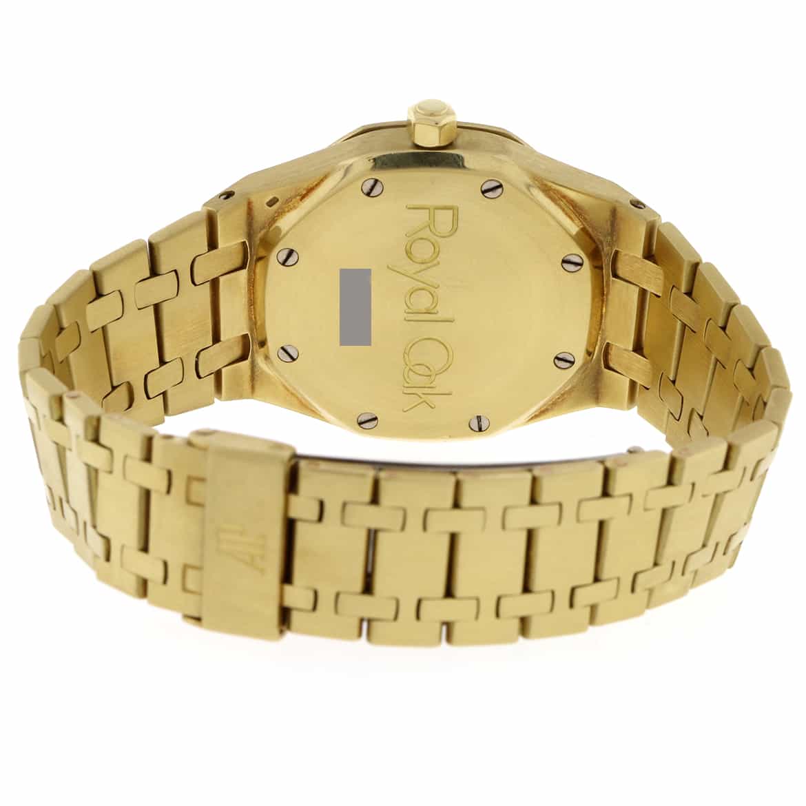 Audemars Piguet Royal Oak Day-Date Moonphase Calendar 18K Yellow Gold Automatic Mens Watch w/2.3CT Diamond Bezel - Image 9
