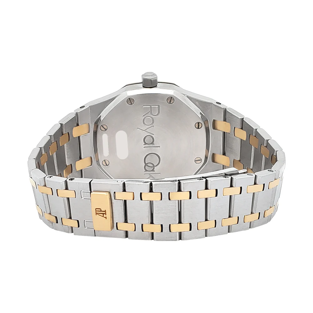 Audemars Piguet Royal Oak Grey Tapisserie Dial Steel Yellow Gold 36mm Automatic Watch 14700SA - Image 5