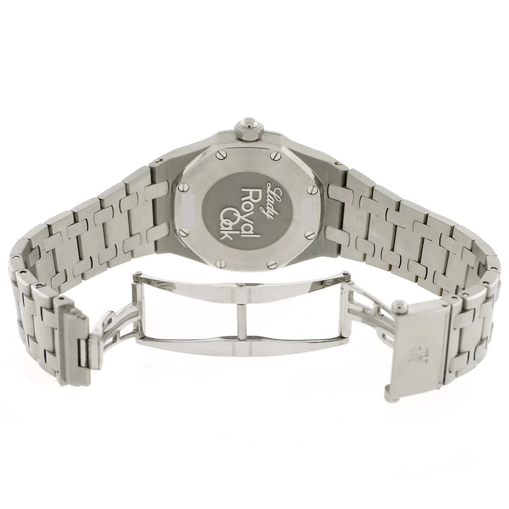 Audemars Piguet Royal Oak Ladies 33mm Factory Blue Wave Dial Stainless Steel Watch 67600ST.OO.1210ST.02 - Image 6